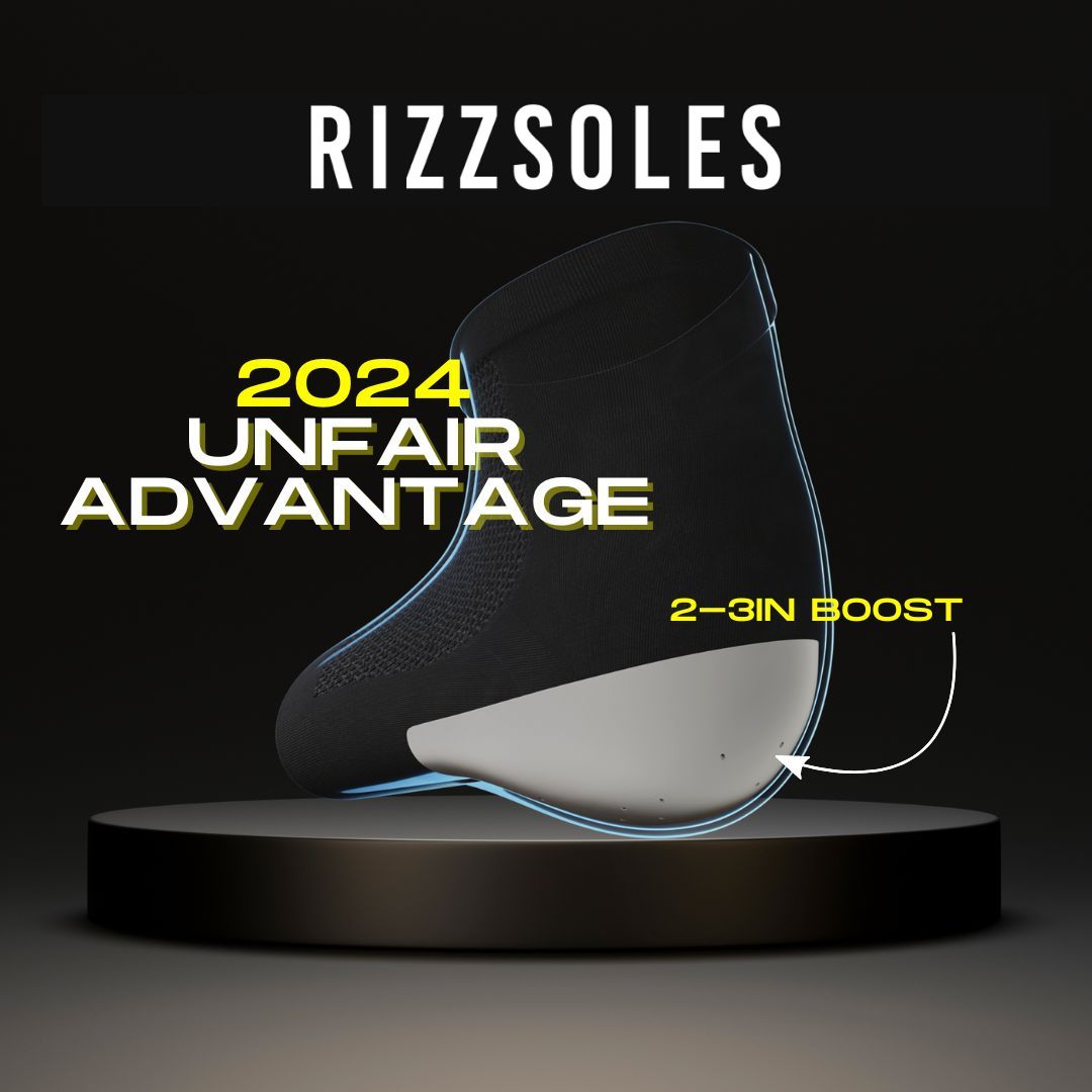 RIZZSOLES® V3 HEIGHT MAX SOCKS (2-PACK) – Rizz Soles