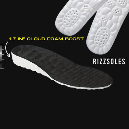 RIZZSOLES® - Cloud Height 1.75in" Boost & Comfort