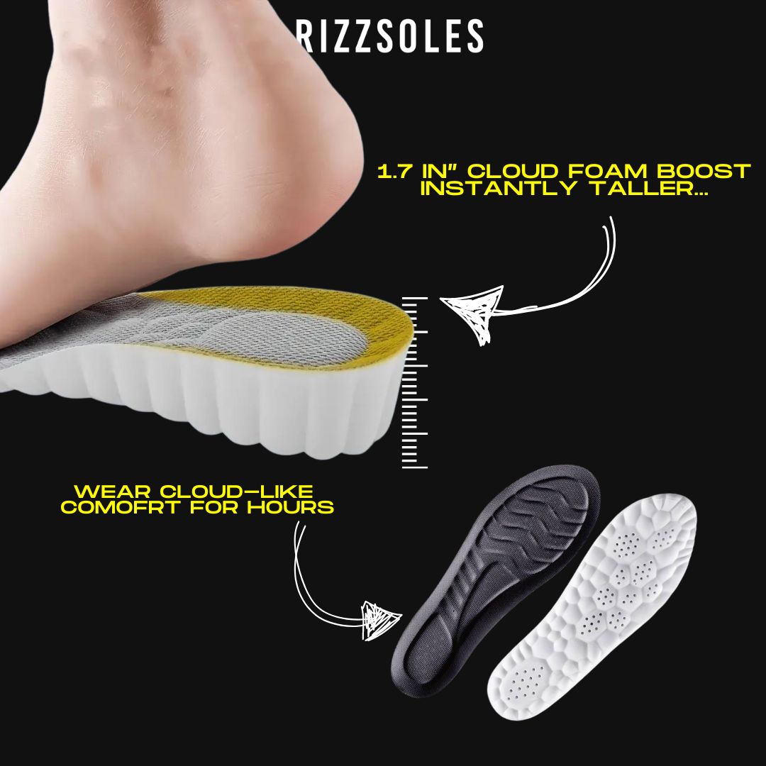 RIZZSOLES® - Cloud Height 2 inch